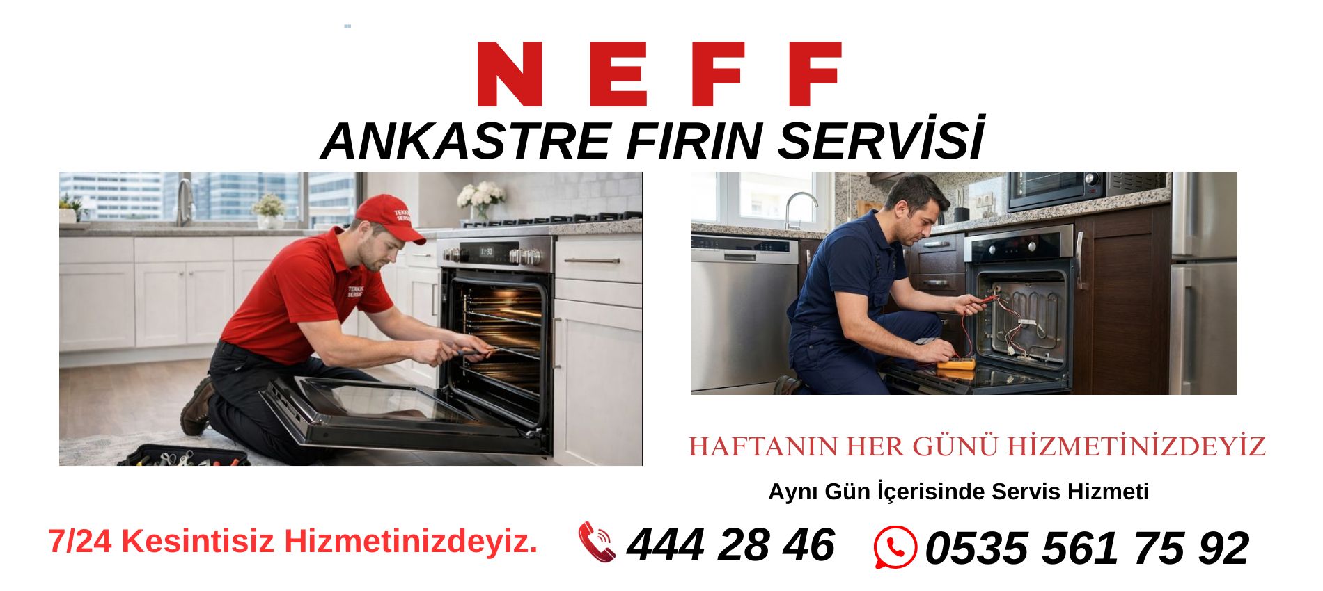 NEFF Ankastre Fırın Servisi